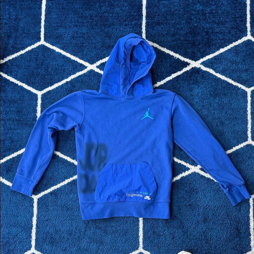 Nike Air Jordan Blue Hoodie